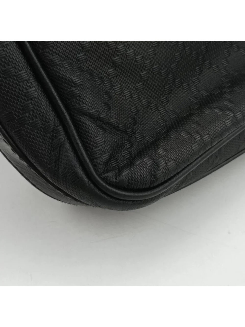 Gucci Diamante Black Leather Tote